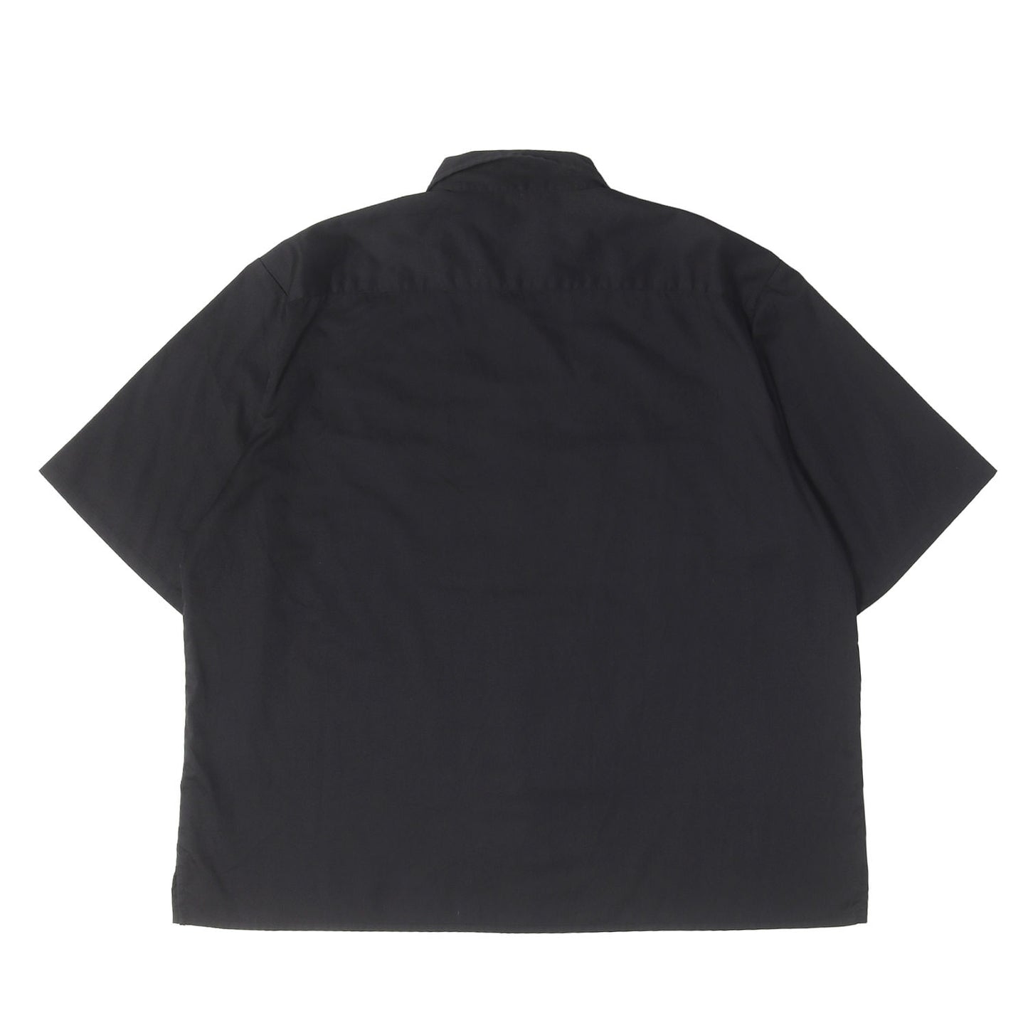 24SS ワッペン付き T/Cツイル ワーク 半袖シャツ(S/S WORK SHIR)