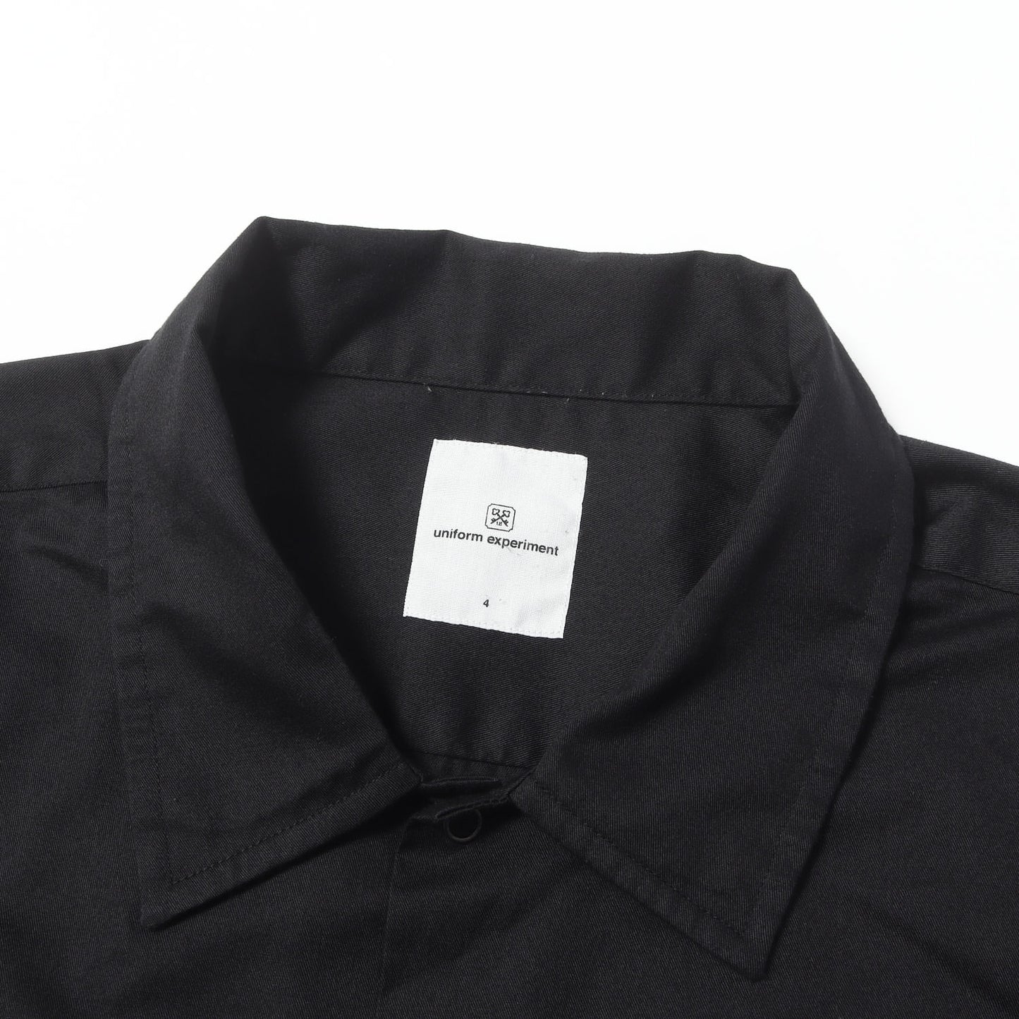24SS ワッペン付き T/Cツイル ワーク 半袖シャツ(S/S WORK SHIR)
