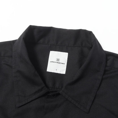 24SS ワッペン付き T/Cツイル ワーク 半袖シャツ(S/S WORK SHIR)