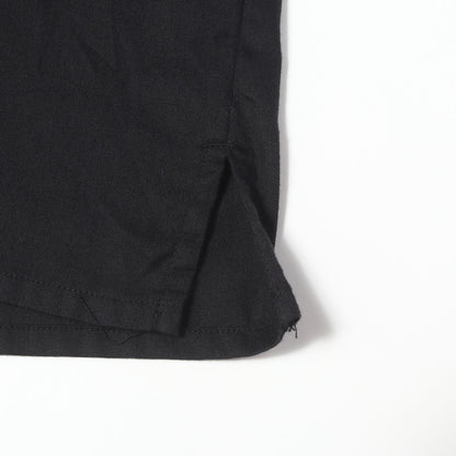 24SS ワッペン付き T/Cツイル ワーク 半袖シャツ(S/S WORK SHIR)
