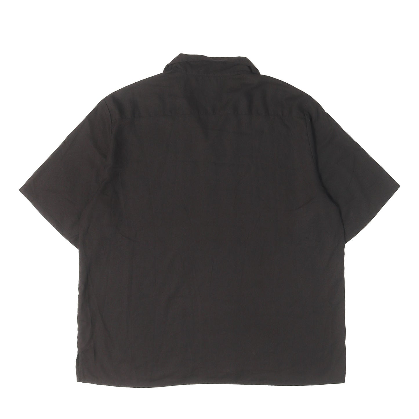 24SS ロゴ刺繍 オープンカラー レーヨン 半袖シャツ(WASHABLE RAYON OPEN COLLAR SHIRT)