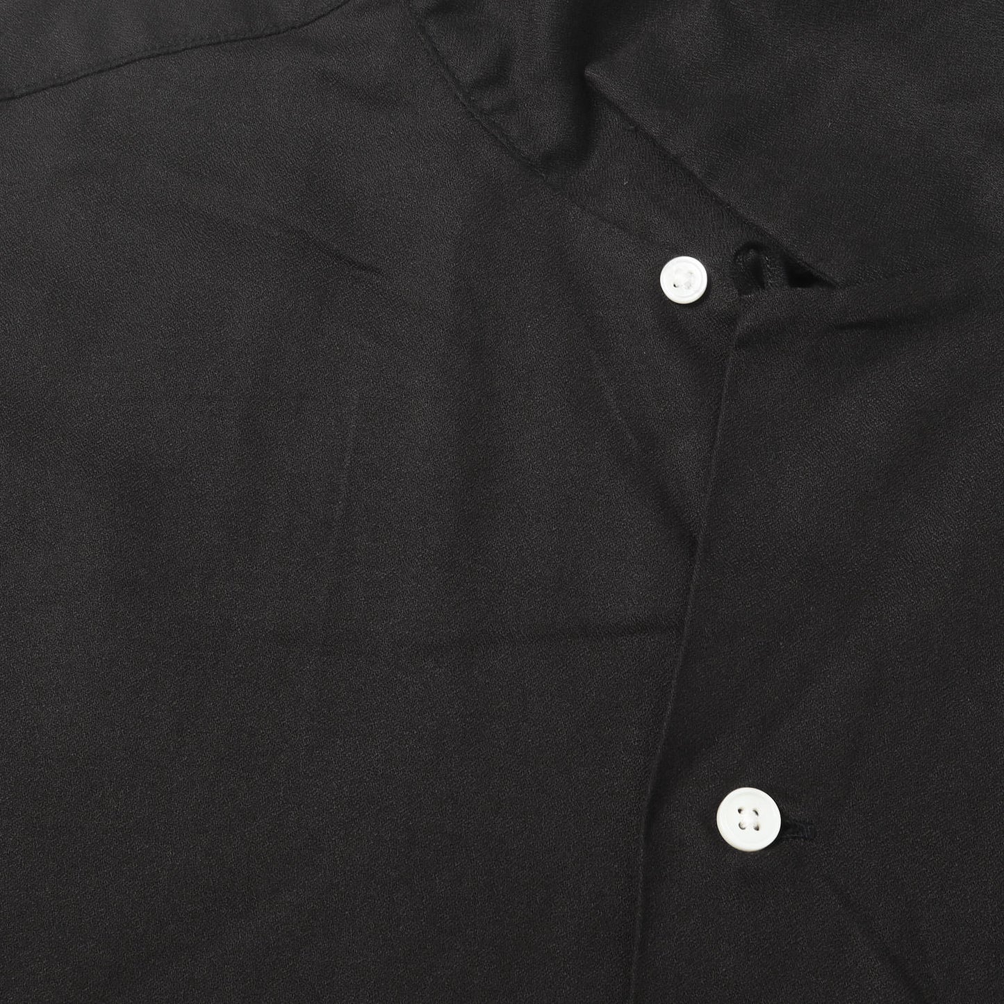 24SS ロゴ刺繍 オープンカラー レーヨン 半袖シャツ(WASHABLE RAYON OPEN COLLAR SHIRT)