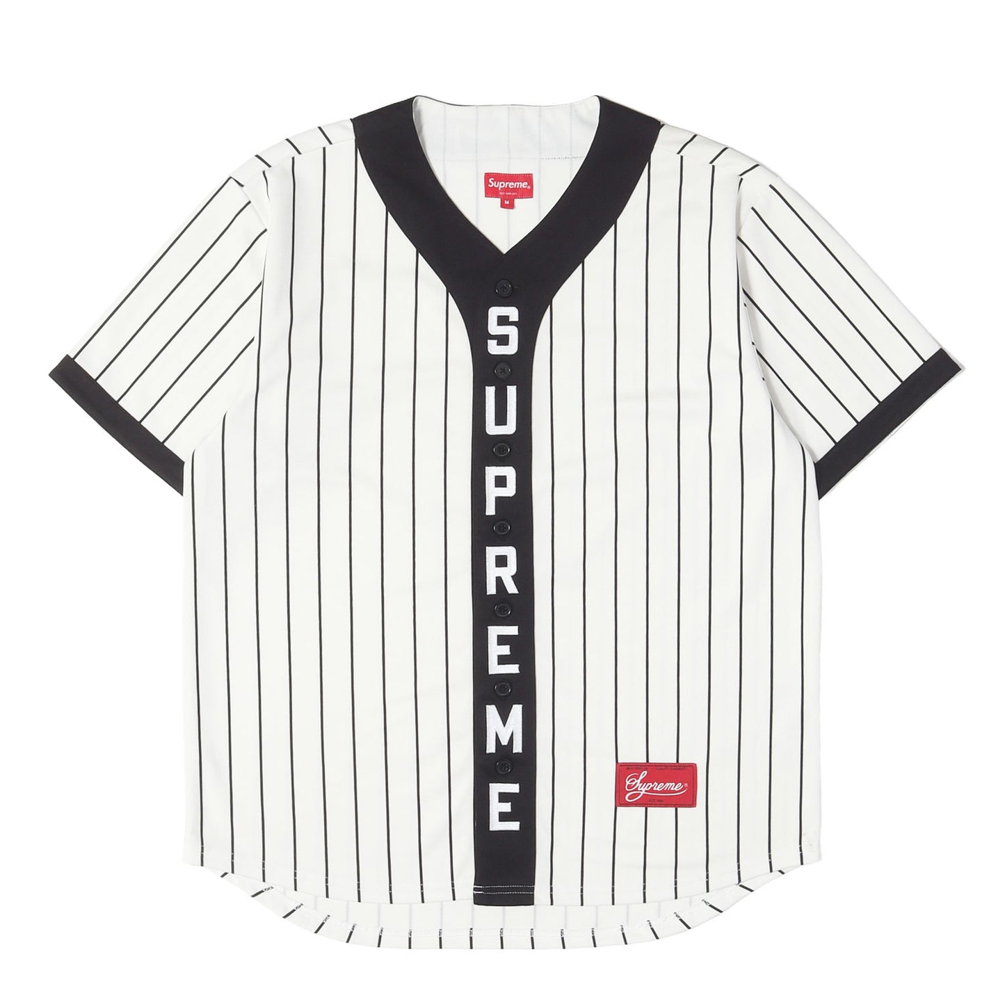 バーチカルロゴ ベースボールシャツ(Vertical Logo Baseball Jersey)