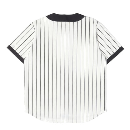 バーチカルロゴ ベースボールシャツ(Vertical Logo Baseball Jersey)