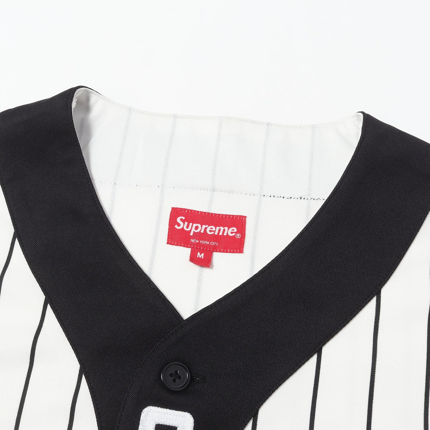 バーチカルロゴ ベースボールシャツ(Vertical Logo Baseball Jersey)
