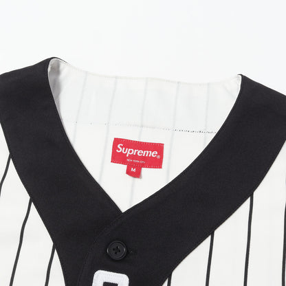 バーチカルロゴ ベースボールシャツ(Vertical Logo Baseball Jersey)