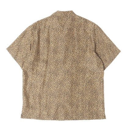 22SS レオパード柄 シルク 半袖シャツ(Leopard Silk S/S Shirt)