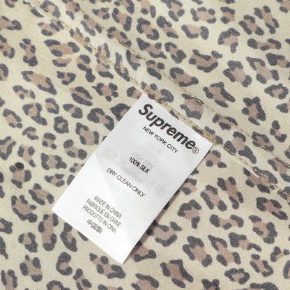 22SS レオパード柄 シルク 半袖シャツ(Leopard Silk S/S Shirt)
