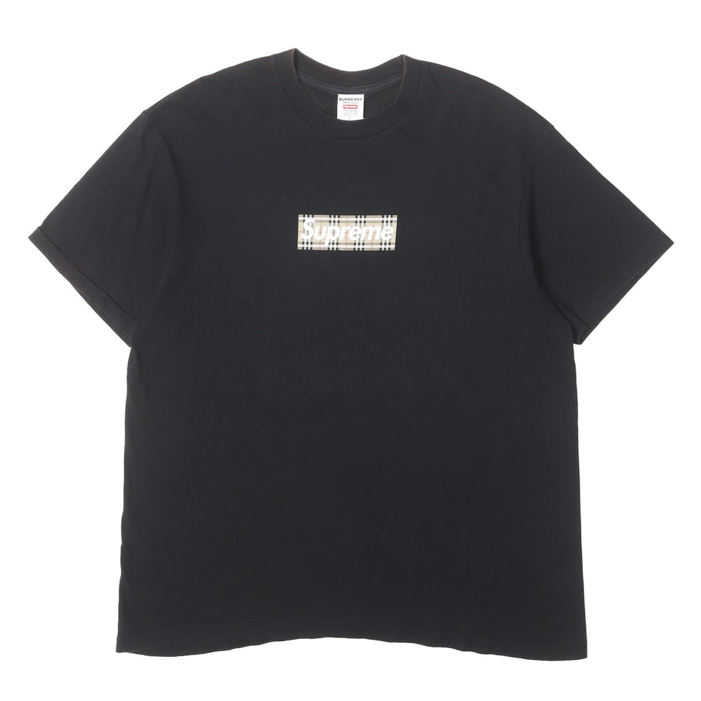 22SS ×BURBERRY ノバチェック BOXロゴ Tシャツ(Box Logo Tee)