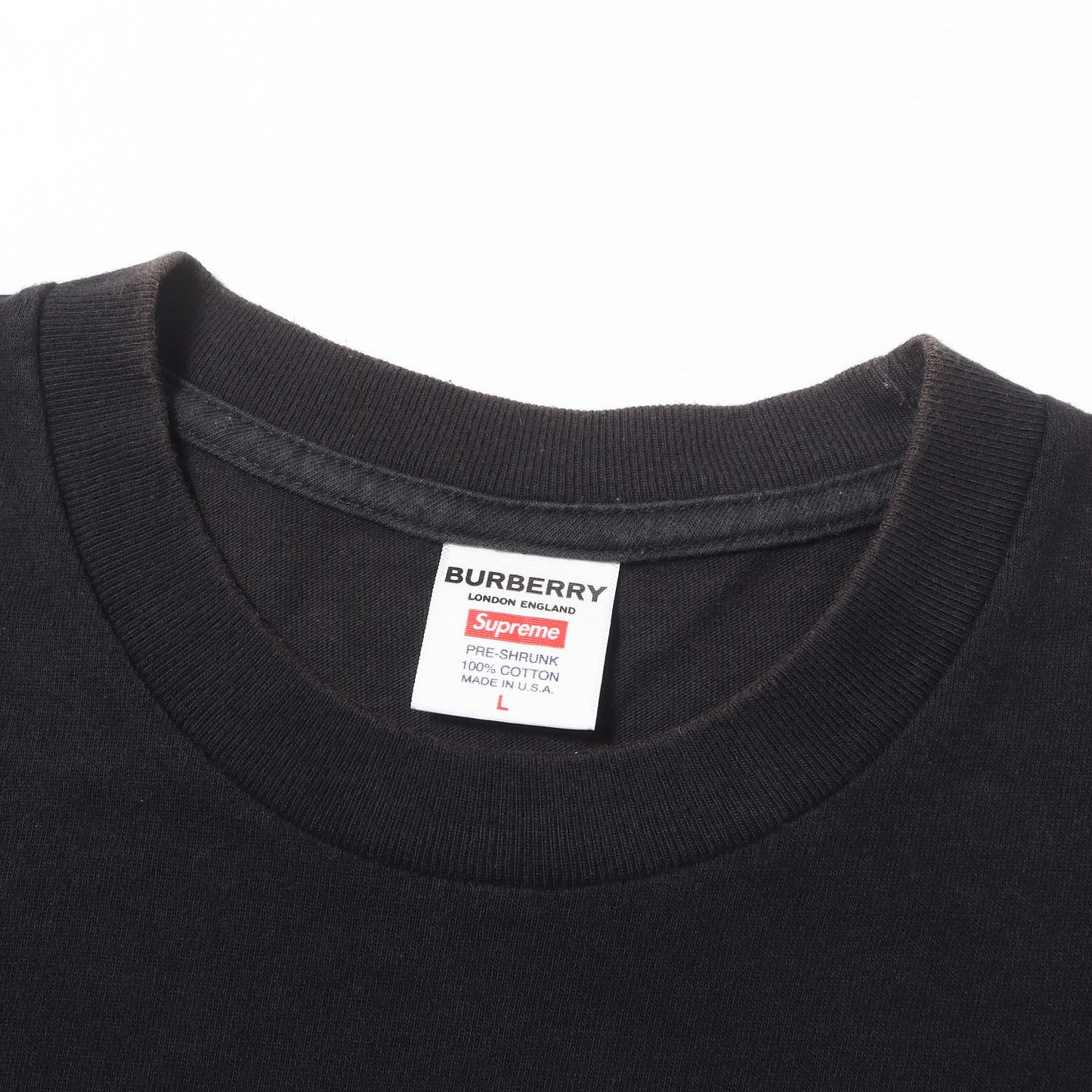 22SS ×BURBERRY ノバチェック BOXロゴ Tシャツ(Box Logo Tee)