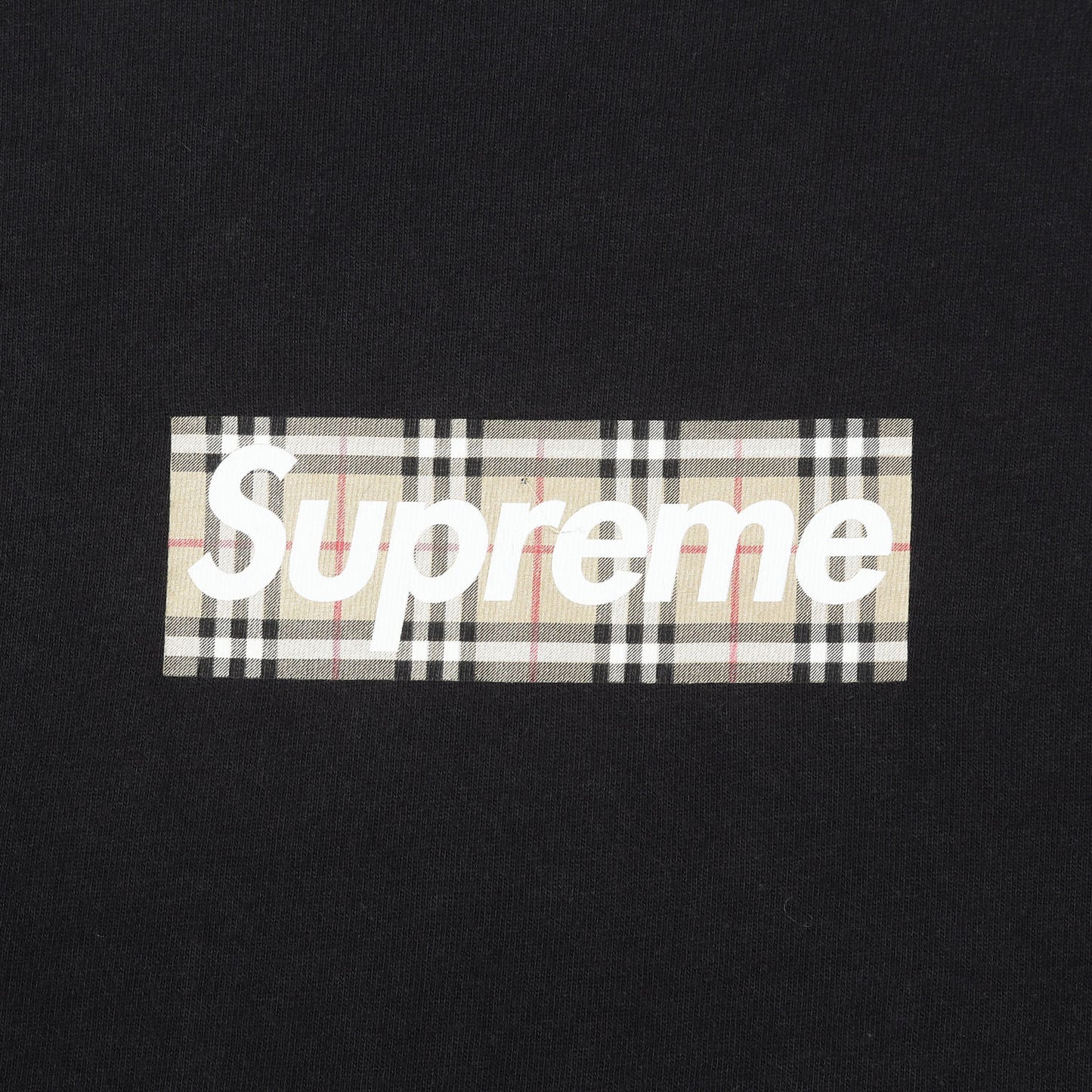 22SS ×BURBERRY ノバチェック BOXロゴ Tシャツ(Box Logo Tee)