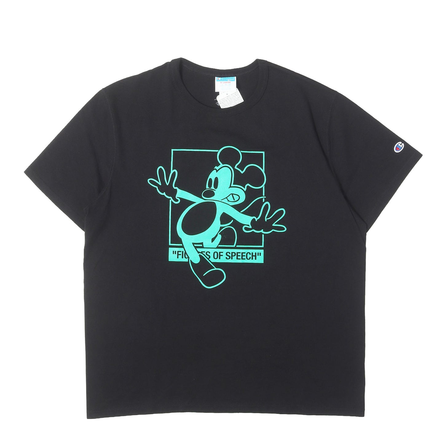 ブルックリン美術館 Virgil Abloh展 ×Champion ミッキーマウス Tシャツ