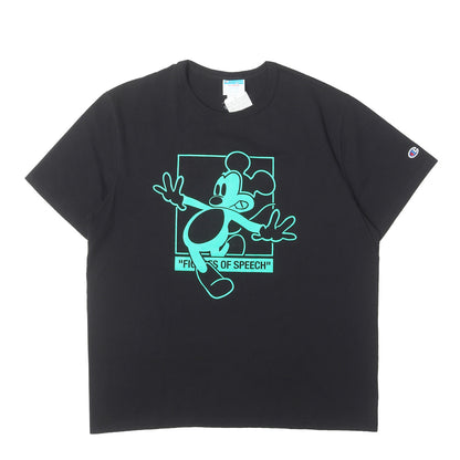 ブルックリン美術館 Virgil Abloh展 ×Champion ミッキーマウス Tシャツ
