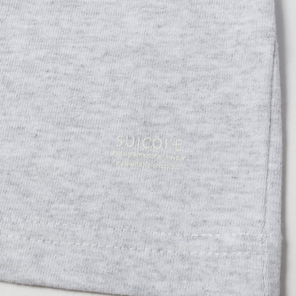 ×Mark Gonzales / SUICOKE レターロゴ クルーネック ポケット Tシャツ