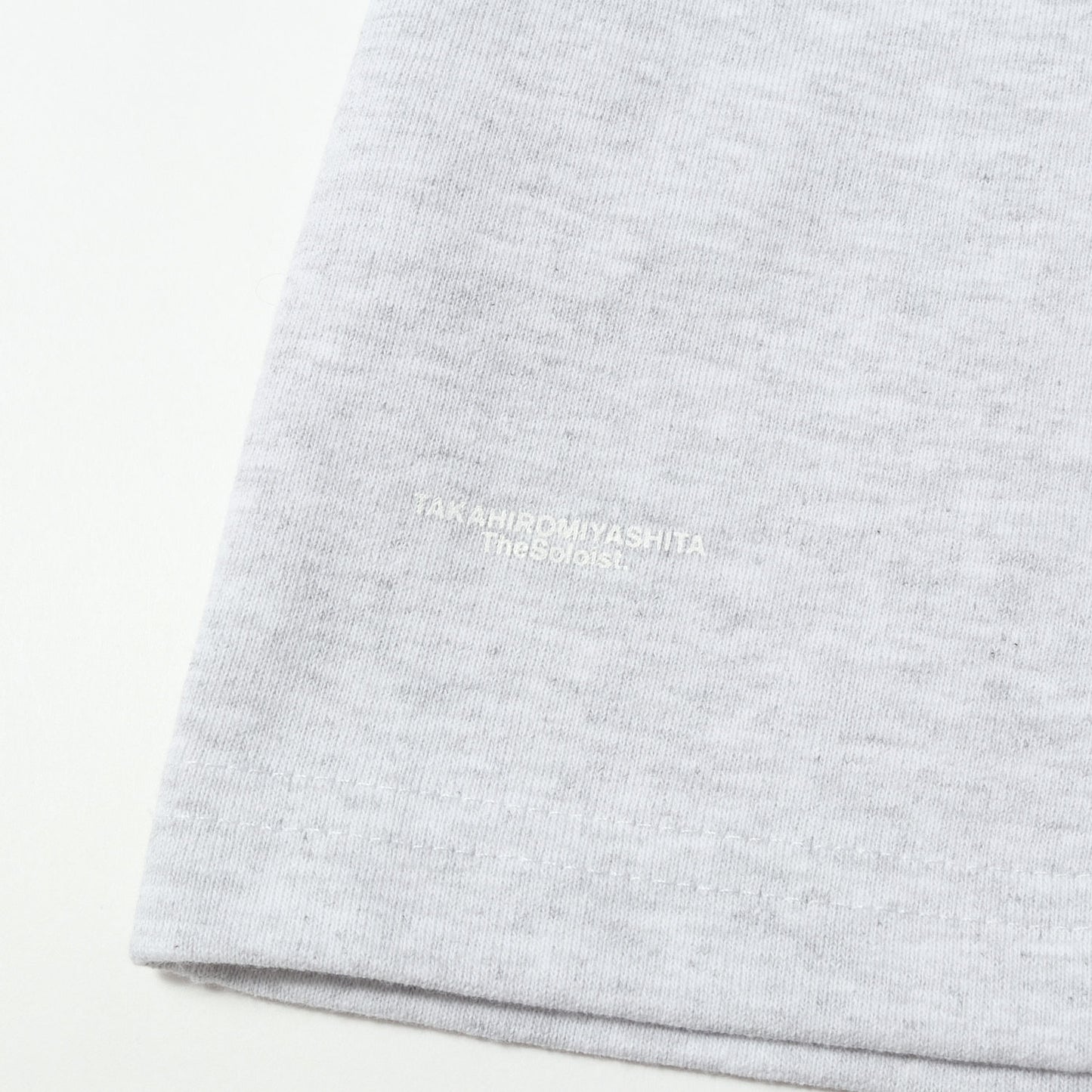 ×Mark Gonzales / SUICOKE レターロゴ クルーネック ポケット Tシャツ