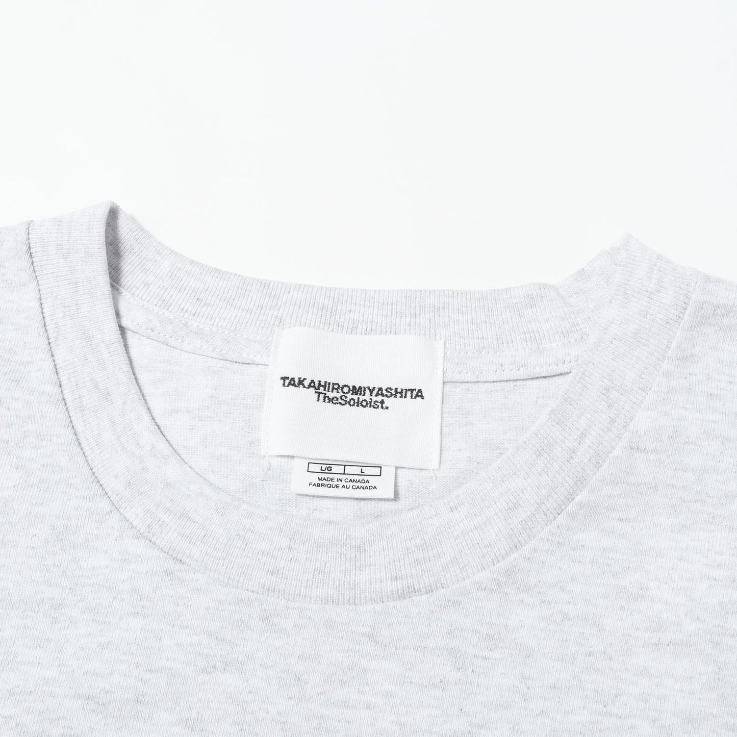 ×Mark Gonzales / SUICOKE レターロゴ クルーネック ポケット Tシャツ