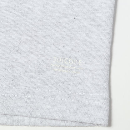 ×Mark Gonzales / SUICOKE レターロゴ クルーネック ポケット Tシャツ