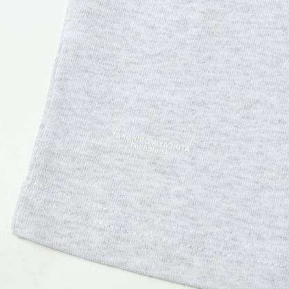 ×Mark Gonzales / SUICOKE レターロゴ クルーネック ポケット Tシャツ