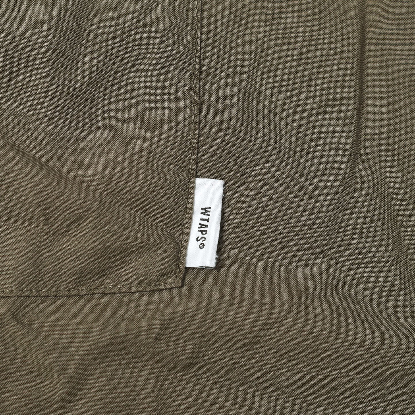 20SS レーヨン/ポリ ミリタリー 半袖シャツ(BUDS SS / SHIRT. RAPO. POPLIN)