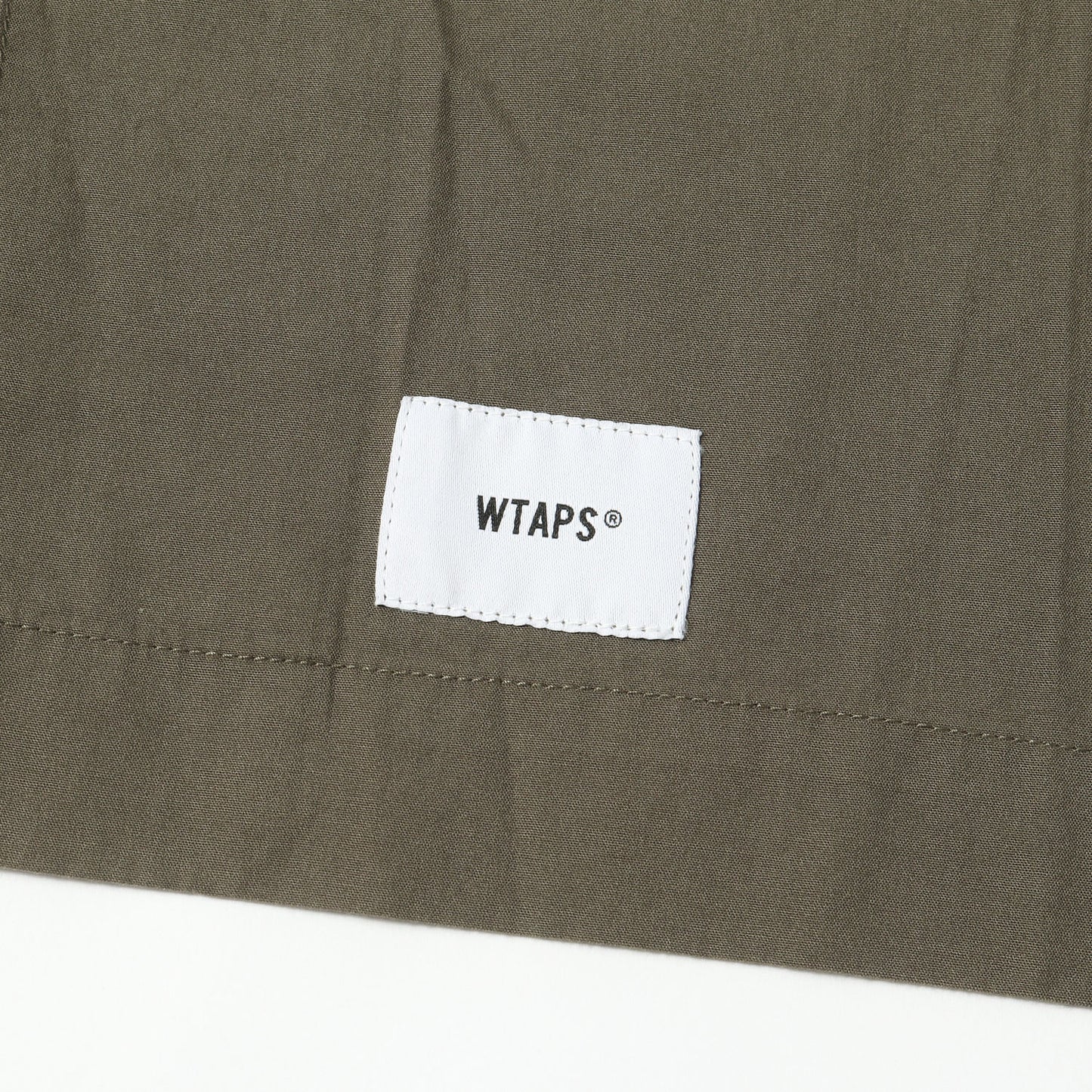 20SS レーヨン/ポリ ミリタリー 半袖シャツ(BUDS SS / SHIRT. RAPO. POPLIN)