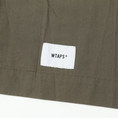 20SS レーヨン/ポリ ミリタリー 半袖シャツ(BUDS SS / SHIRT. RAPO. POPLIN)