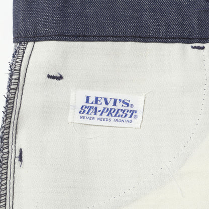 70s 656 STA-PREST Big E フレア デニムパンツ(デッドストック)