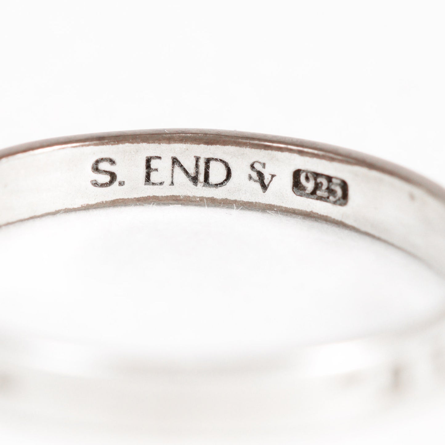 21AW ×END CUSTOM JEWELLERS モールス信号 バンド リング(sa.0042AW21 morse code band ring)