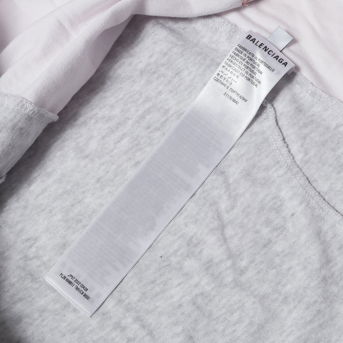 22SS ダメージ加工 アップサイドダウン Tシャツ(UPSIDE DOWN)
