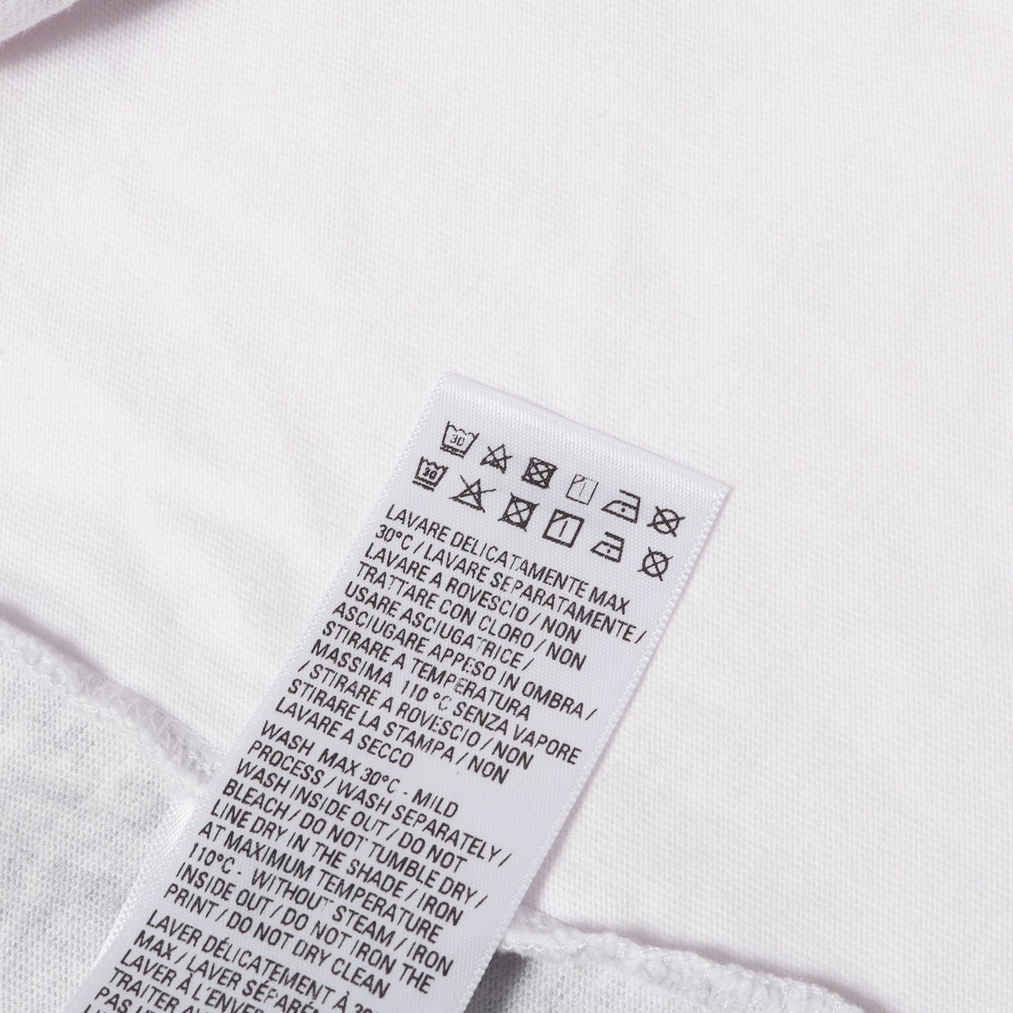 22SS ダメージ加工 アップサイドダウン Tシャツ(UPSIDE DOWN)
