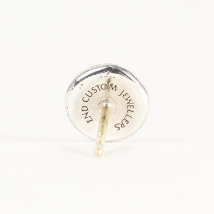 フラット スタッズ イヤリング / ピアス(Flat stud earring 7mm)