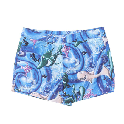 21AW ×Kenny Scharf アート総柄 ウォーターショーツ(Sealife Shorts)