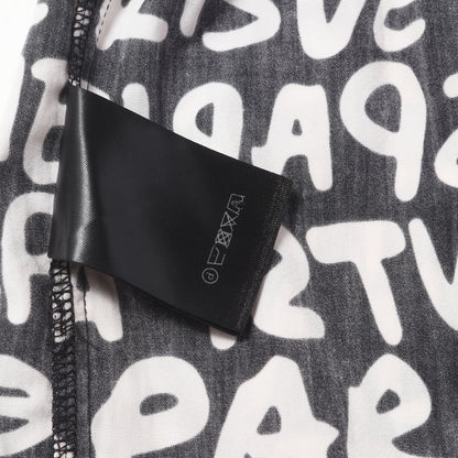 グラフィティ柄 コットン イージーショーツ(Grafitti Print Poplin Shorts)