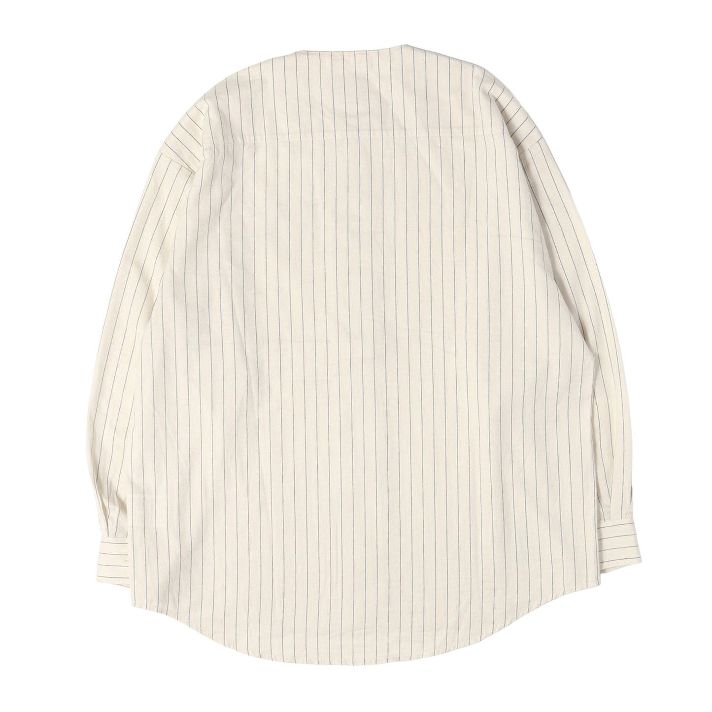 22SS ストライプ フランネル ベースボールシャツ(LEAGUE LS COTTON. FLANNEL STRIPE)