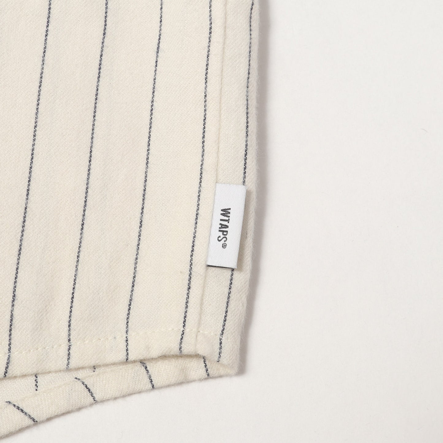 22SS ストライプ フランネル ベースボールシャツ(LEAGUE LS COTTON. FLANNEL STRIPE)