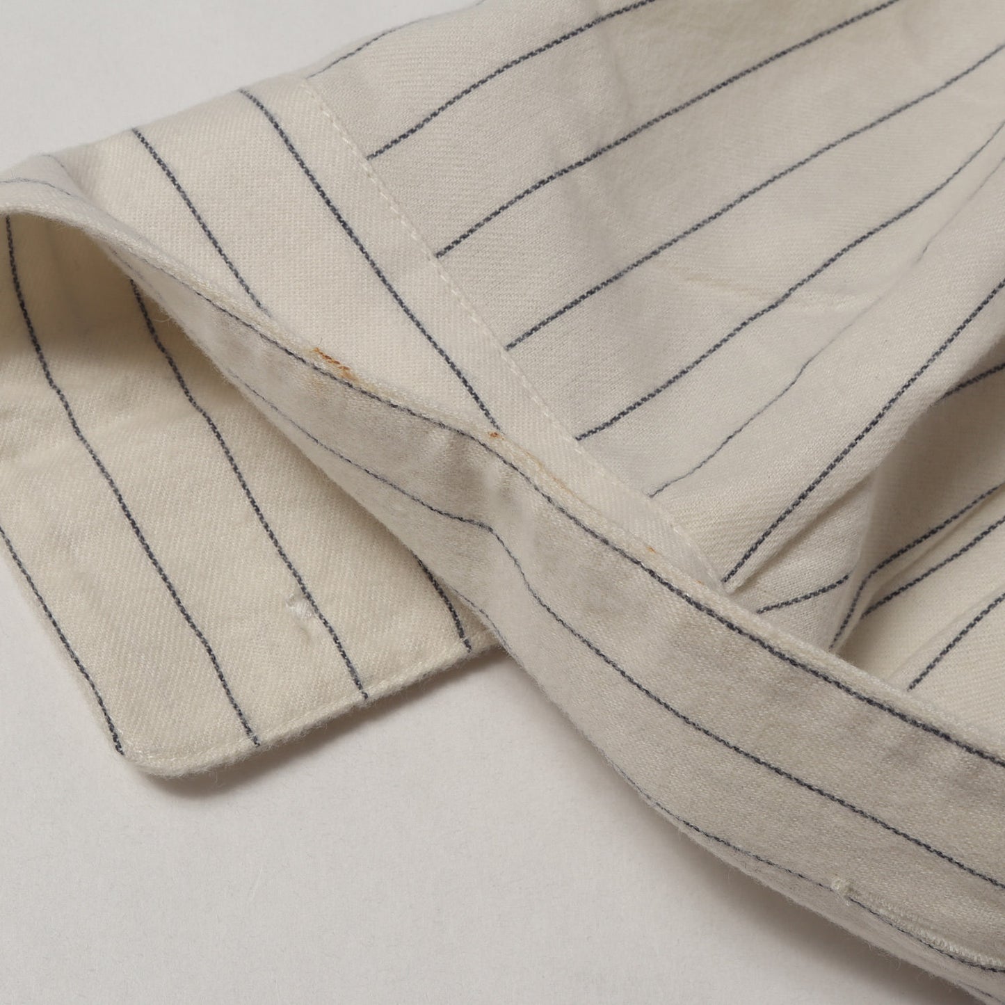 22SS ストライプ フランネル ベースボールシャツ(LEAGUE LS COTTON. FLANNEL STRIPE)
