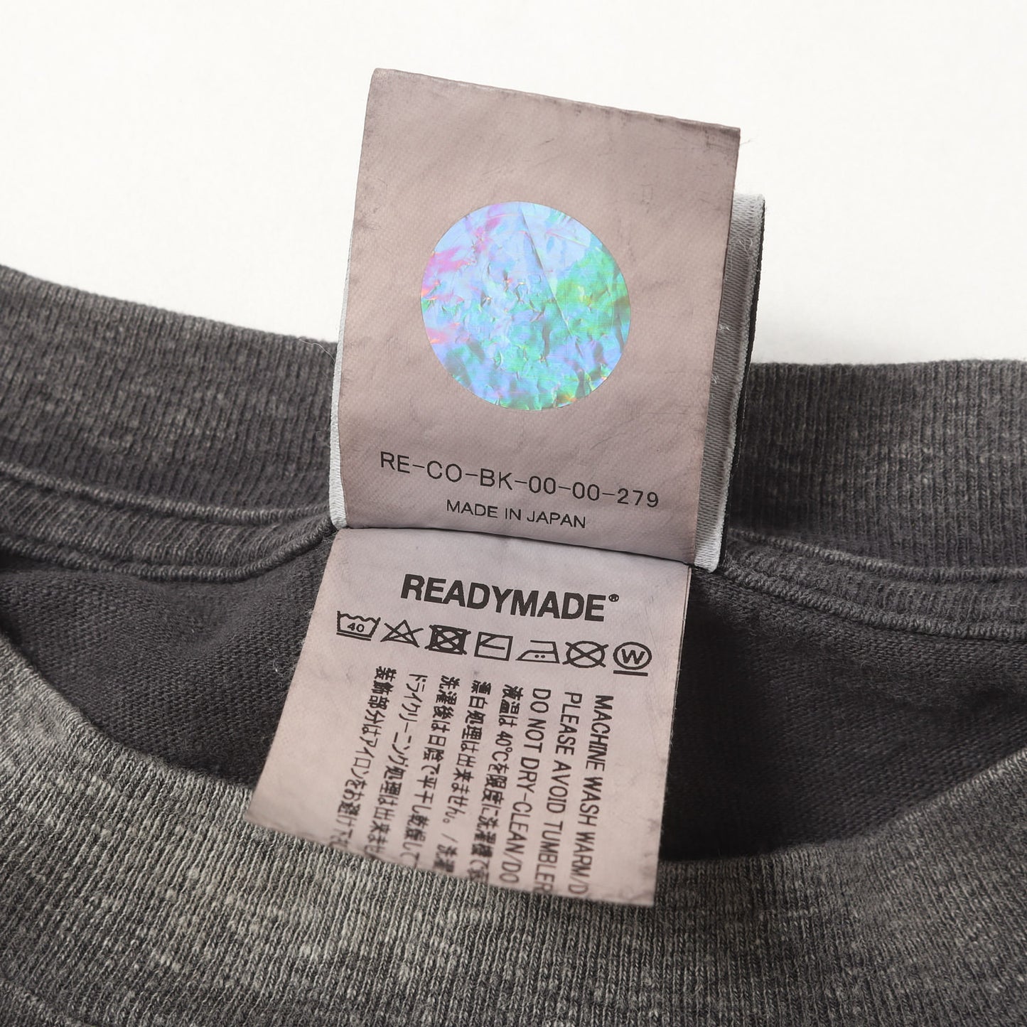24SS ヴィンテージ加工 グラフィック Tシャツ(SMILE SS T-SHIRT)