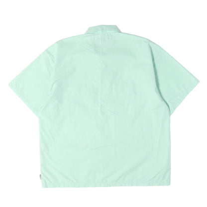 25SS ワッペン付き T/C ワーク 半袖シャツ(CLASSIC WORK SHIRT SS-1)