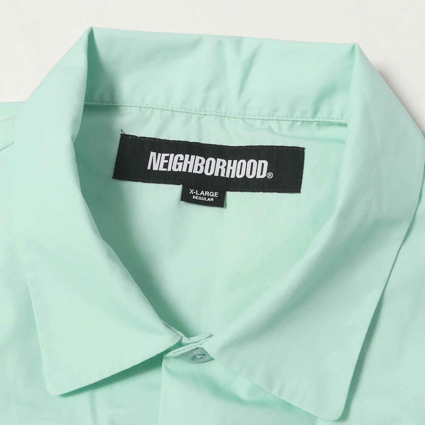 25SS ワッペン付き T/C ワーク 半袖シャツ(CLASSIC WORK SHIRT SS-1)