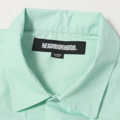25SS ワッペン付き T/C ワーク 半袖シャツ(CLASSIC WORK SHIRT SS-1)