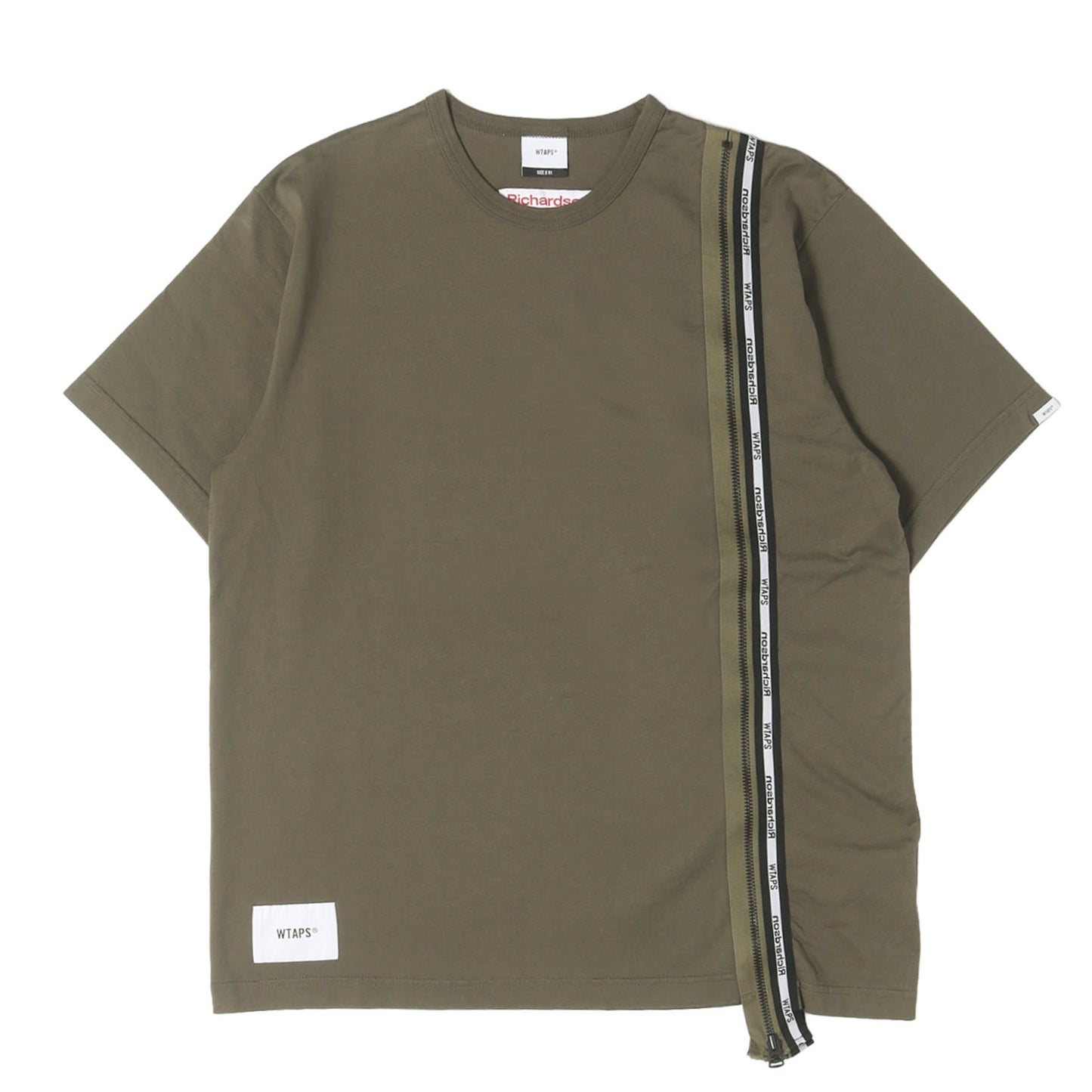 20AW ×Richardson ジッパーデザイン Tシャツ(BIZZ / SS)