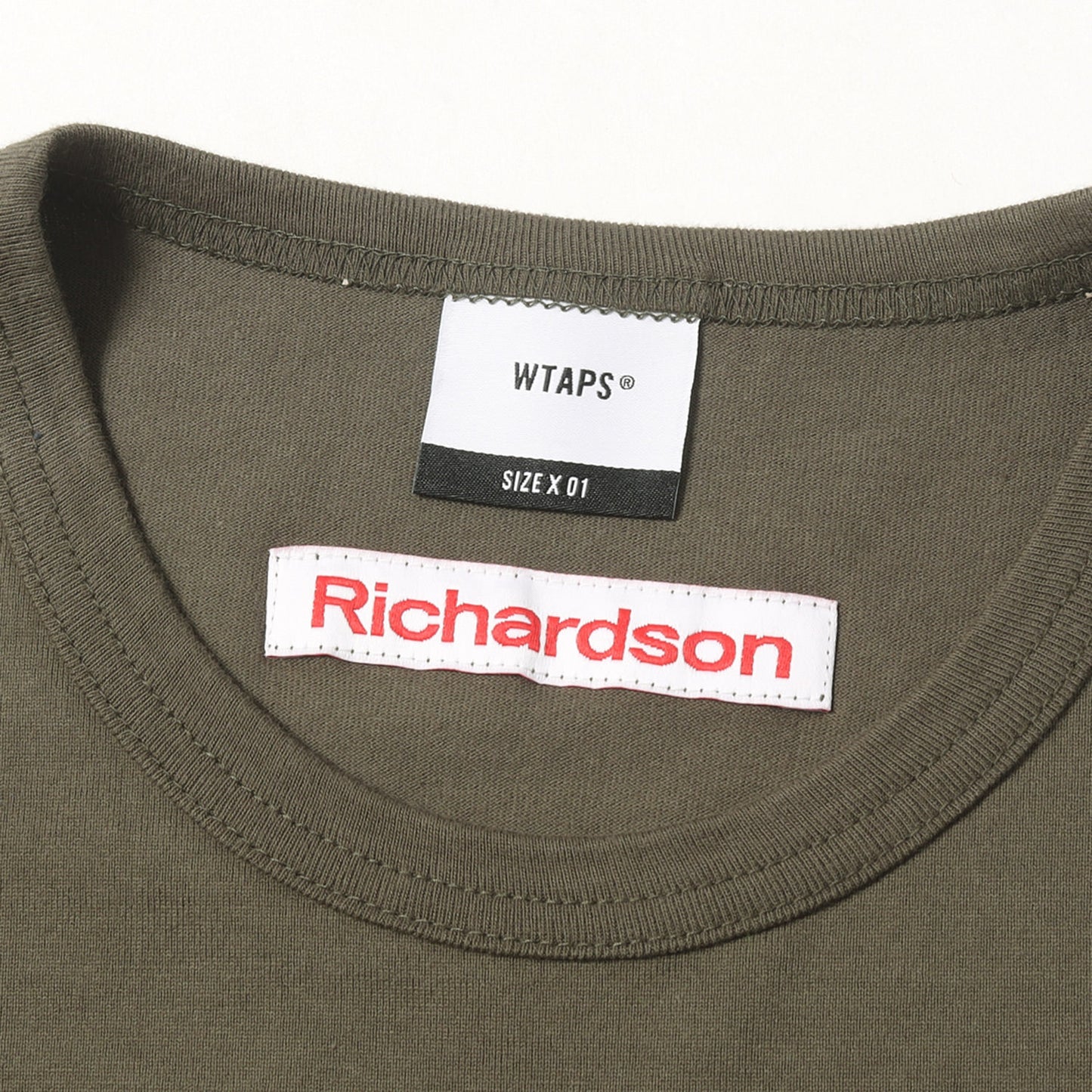 20AW ×Richardson ジッパーデザイン Tシャツ(BIZZ / SS)