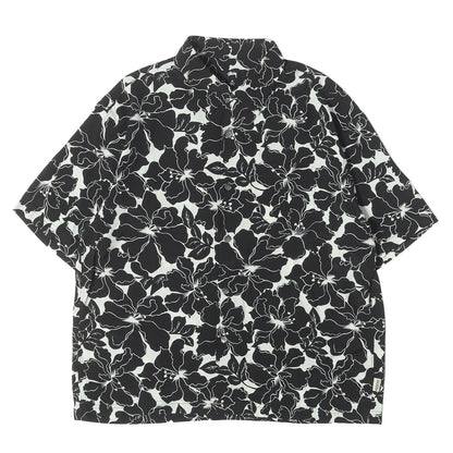 26SS フローラル柄 レーヨン ハワイアンシャツ / アロハシャツ(FLORAL HAWAIIAN SHIRT)