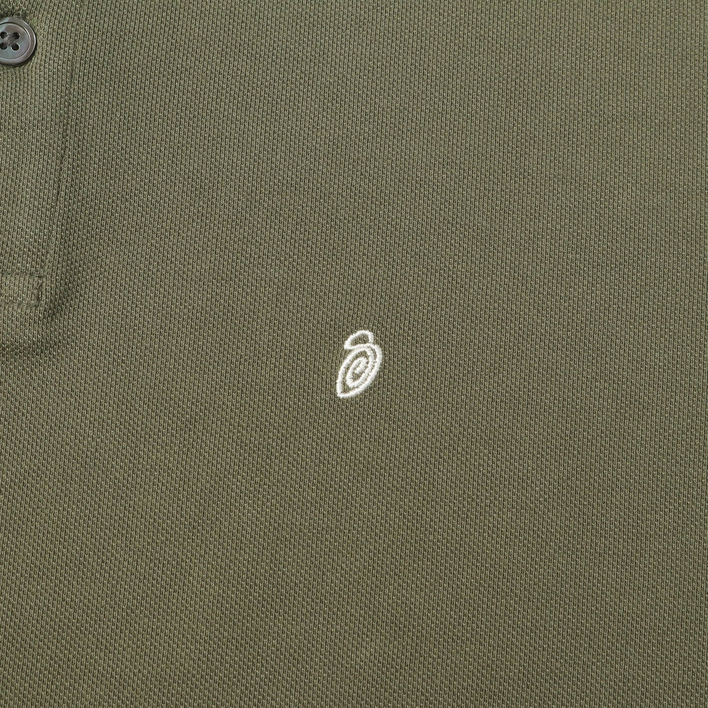 25AW ワンポイント刺繍 鹿の子 ポロシャツ(CLASSIC PIQUE POLO)