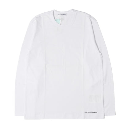 裾ロゴ ロングスリーブ Tシャツ