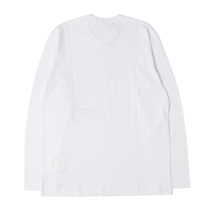 裾ロゴ ロングスリーブ Tシャツ