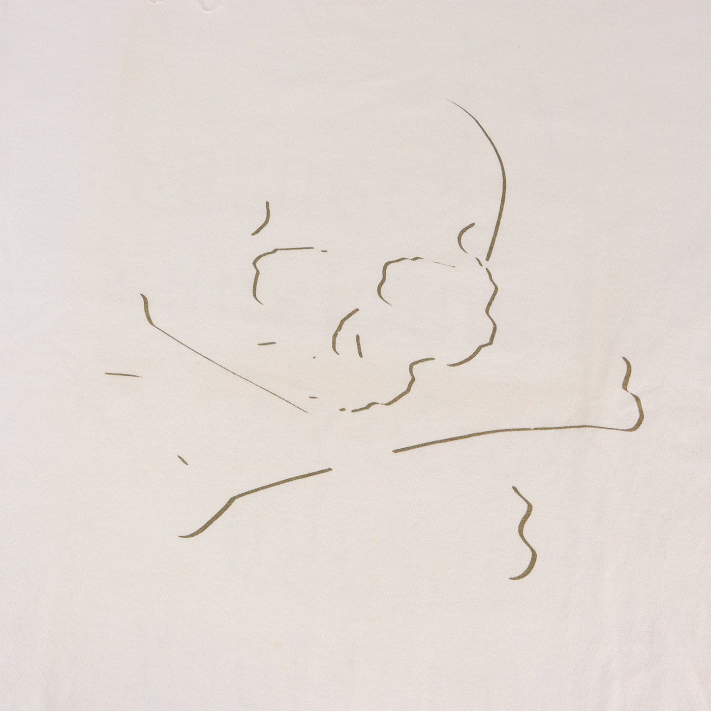 00s 初期 穴開き加工 スカルボーン Tシャツ(4sense skull damaged S/S Tee)