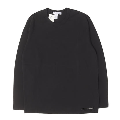 裾ロゴ ロングスリーブ Tシャツ