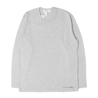 裾ロゴ ロングスリーブ Tシャツ