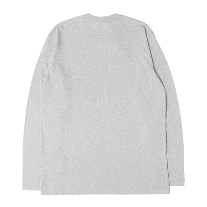 裾ロゴ ロングスリーブ Tシャツ