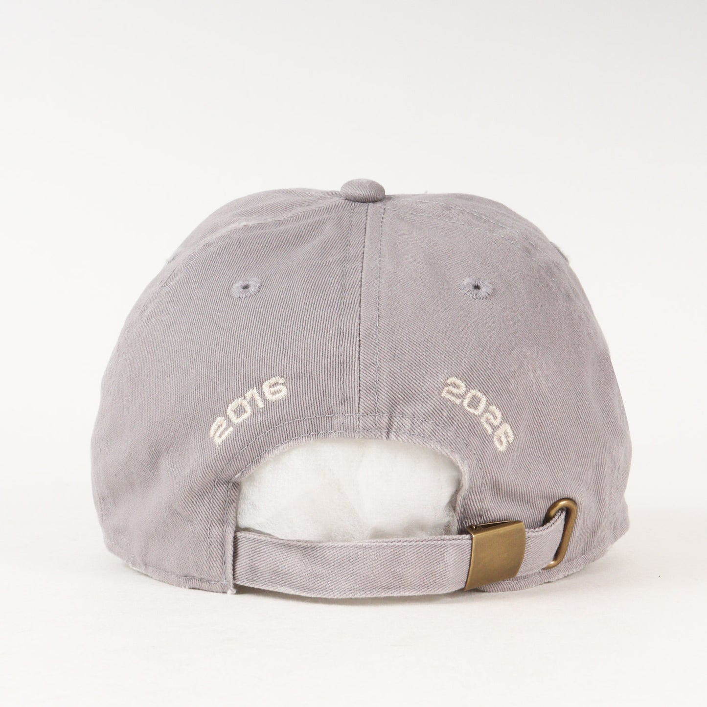 26SS ダメージ加工 コットンツイル 6パネルキャップ(Logo Cap)